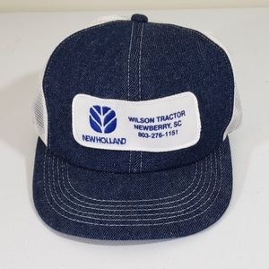 New Holland Tractor Snapback Trucker Hat